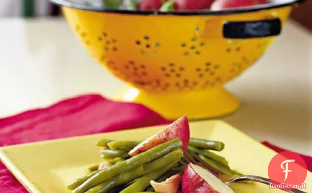 Fagiolini e Patate rosse