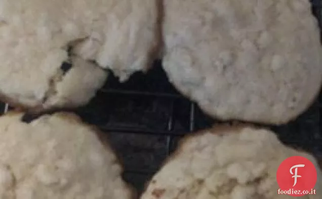 Biscotti al limone all'uvetta