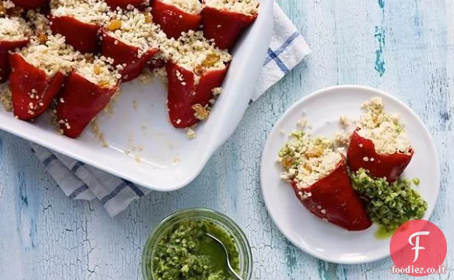 Peperoni ripieni di quinoa