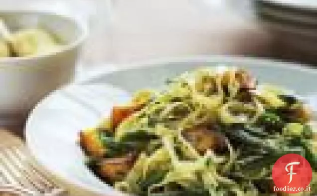 Pasta Con Fagiolini, Patate e Pesto
