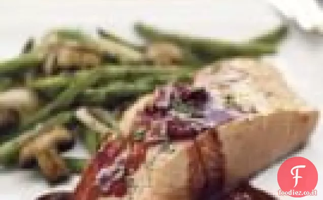 Fagiolini e Funghi alla griglia