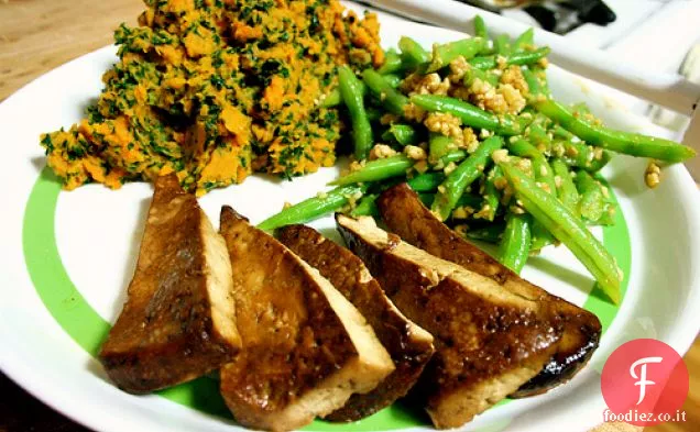 Insalata di fagioli verdi