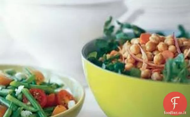 Insalata di fagioli verdi
