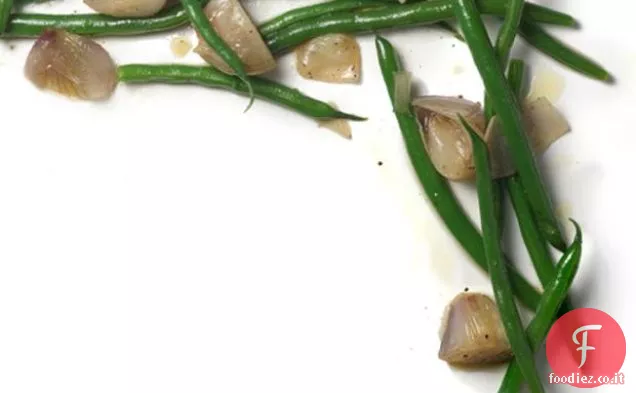 Fagiolini con Scalogno