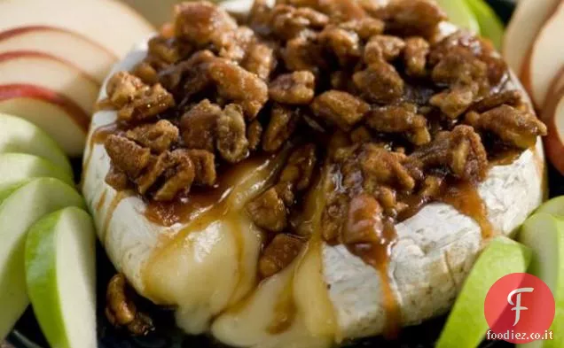 Zucchero e noci glassato Brie