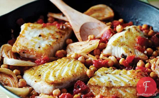 Ippoglosso alla greca