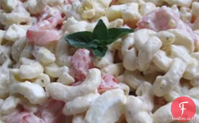 Insalata di pomodoro e maccheroni