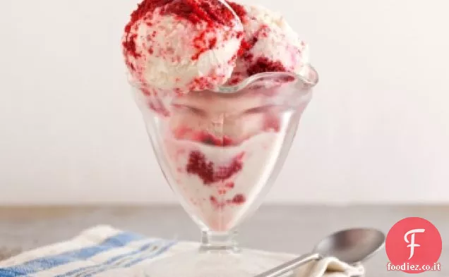 Gelato di velluto rosso