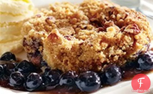 Ciabattino di Streusel ai mirtilli