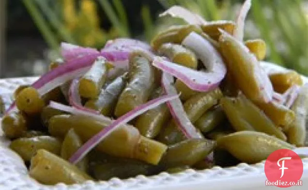 Insalata fredda di fagioli verdi