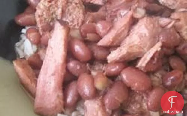Fagioli rossi e riso