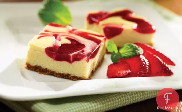 Barrette di cheesecake alle bacche