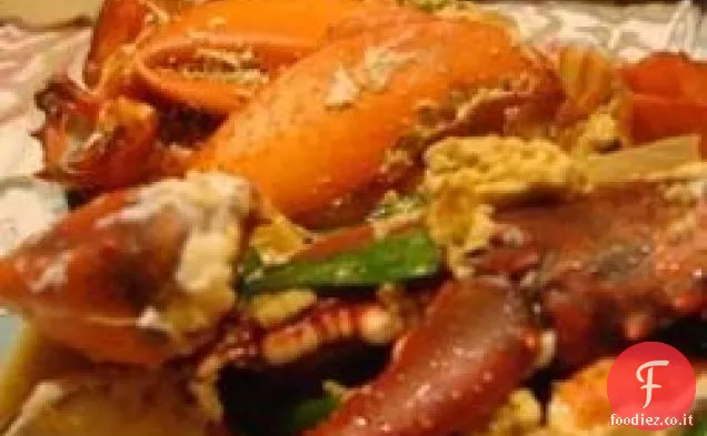 Aragosta in stile cantonese