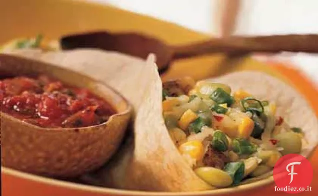 Cheddar-Impacchi di Succotash