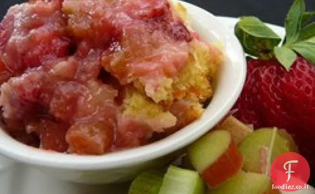 Impressionante rabarbaro-Fragola budino