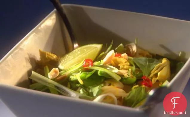 Thai Curry Zuppa di pollo Noodle