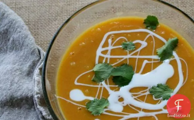 Mangia per otto dollari: zuppa di piselli gialla al curry
