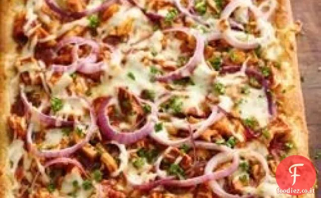 Pizza di pollo BBQ