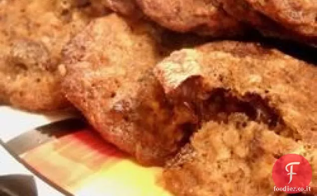 Biscotti al cioccolato e patatine