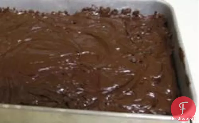 Brownies di Cheesecake alla menta Moka