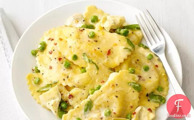 Agnolotti al Ragù di Carciofi