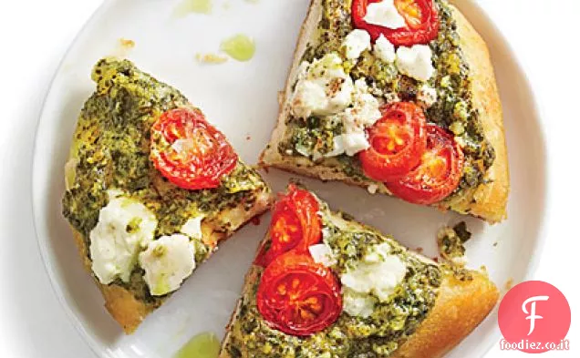 Pizza al Pesto