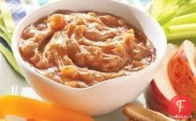 Mela Cannella Burro di arachidi Dip