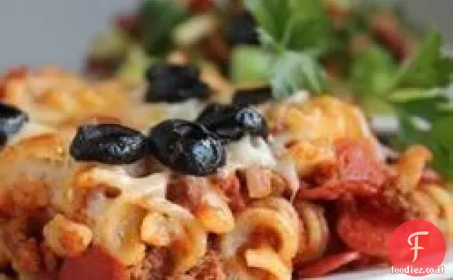 Al forno Peperoni pasta Casseruola