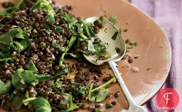 Lenticchie con Vino Rosso ed Erbe Aromatiche