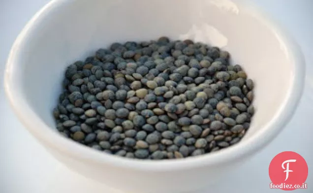 Lenticchie con Pancetta e Cipolla