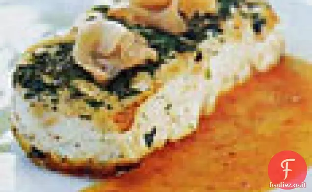 Halibut con Vinaigrette Sambal e crema di Wasabi