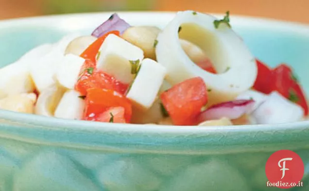 Insalata di ceci e cuori di palma