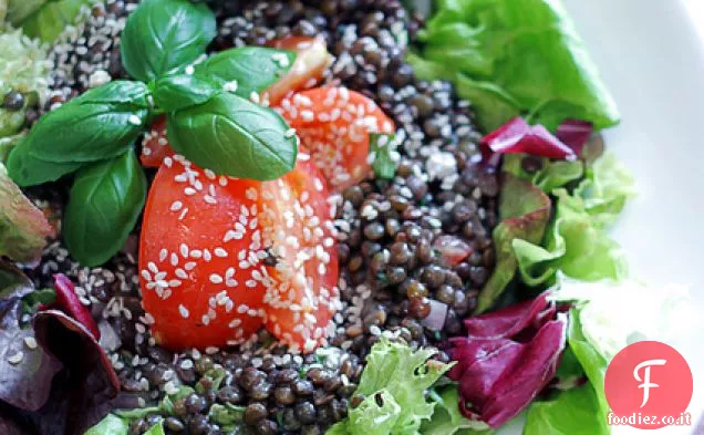Lenticchie, Pomodori e Foglie miste