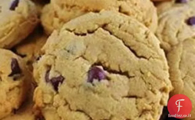Biscotti al cioccolato al burro di arachidi dal cielo