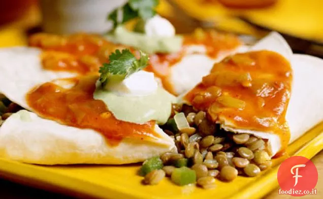 Burrito di lenticchie