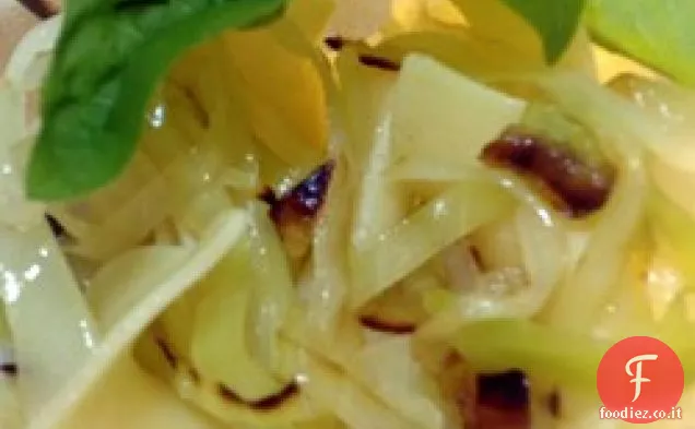 Burro Aglio Cavolo e tagliatelle Kluski