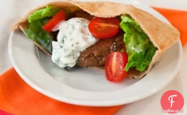 Hamburger speziati di lenticchie e noci