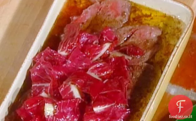 Filetto Crudo Marinato alle Mele: Carne Sala con Insalata di Mele