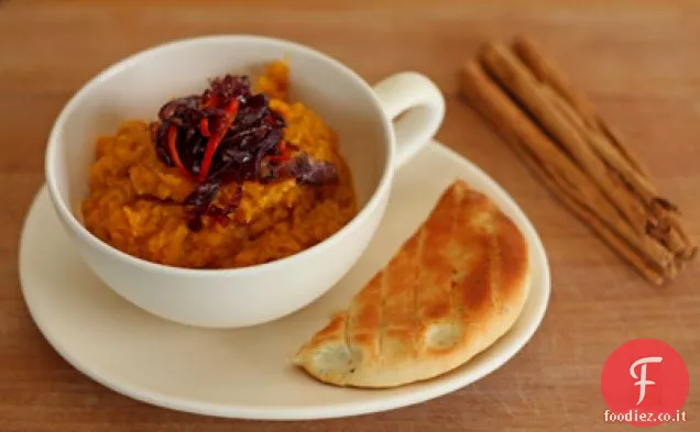 Zucca e Lenticchie rosse Dahl