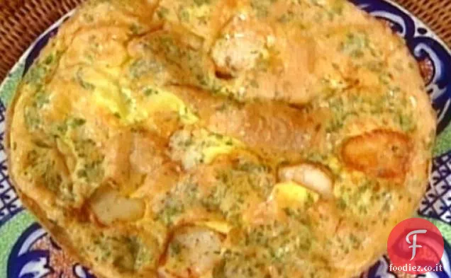 Frittata di Gamberetti: Frittata coi Gamberetti