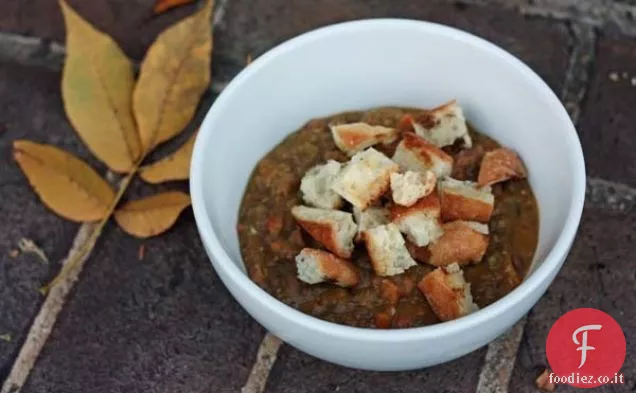 Prosciutto, Lenticchie + zuppa di piselli