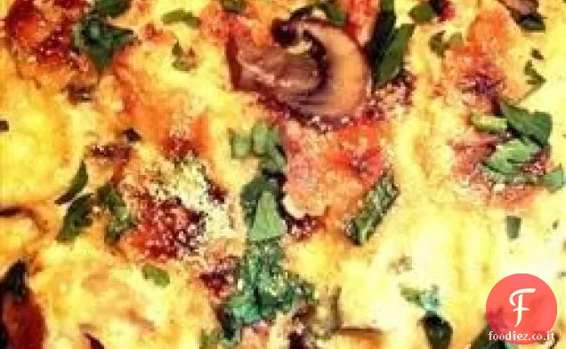 Tetrazzini di funghi di tacchino