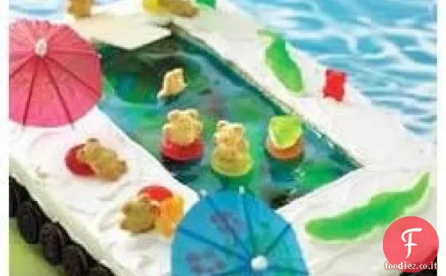 Torta di gelatina 'Dive-on-In'