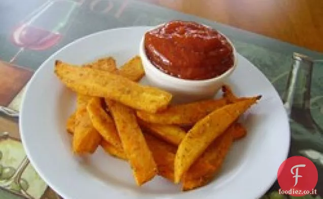 Facile piccante Ketchup Dip per patatine fritte di patate dolci
