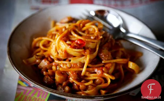 Spaghetti Vegetariani alla Bolognese