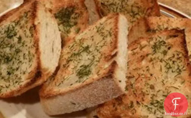 Pane tostato all'aglio