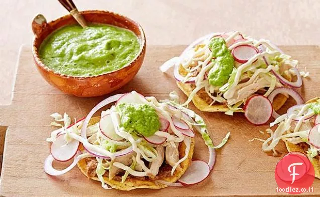 Tostadas di pollo