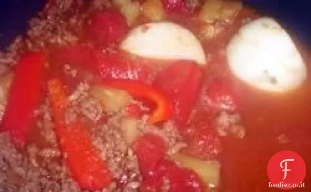 Chili in stile hawaiano