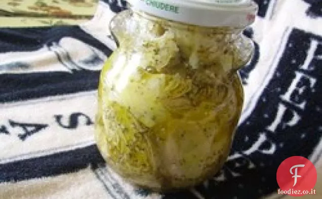 Carciofi marinati facili