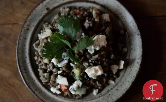 Insalata di lenticchie invernali